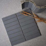 Gạch Mosaic que xám KT 32x145mm 3213M - Daisan Mart