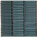 Gạch Mosaic que xanh rạn chip KT 12x92mm mã CT129214 - Daisan Mart