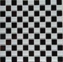 Gạch Mosaic Thủy Tinh Đen Trắng Mã GP-25079 - Daisan Mart