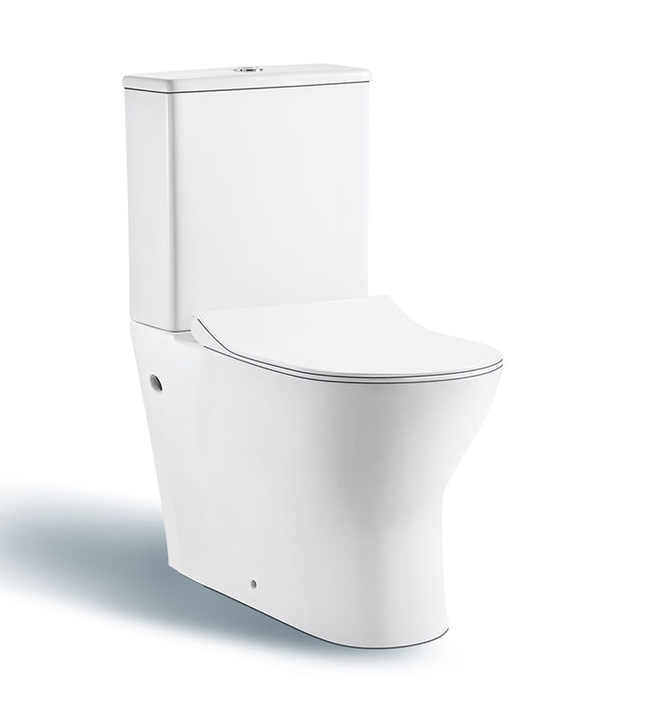 Medyag MFZ -51 Water Mark CE Rimless Bathroom WC Bathroom Toilets Toilet Two Piece Toilet Back to Wall Ceramic Toilet - Daisan Mart