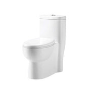 Medyag MLZ-17A/C Bộ đồ dùng phòng tắm Nắp đậy êm ái Bồn cầu một khối Siphonic xoáy siêu mạnh - Daisan Mart