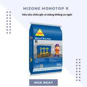 Mizone Monotop R – Vữa sửa chữa bê tông - Daisan Mart