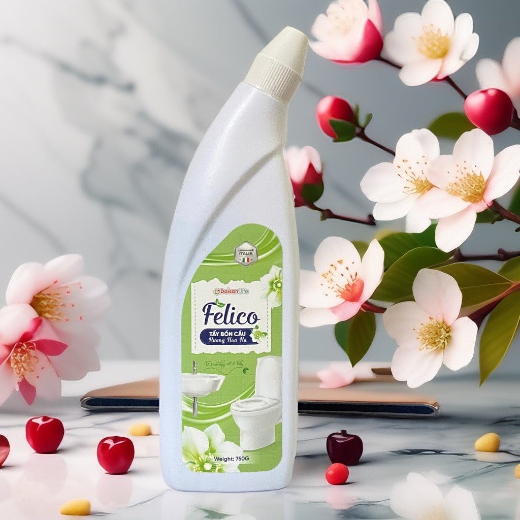Nước tẩy bồn cầu Felico hương hoa hạ 750ml - Daisan Mart