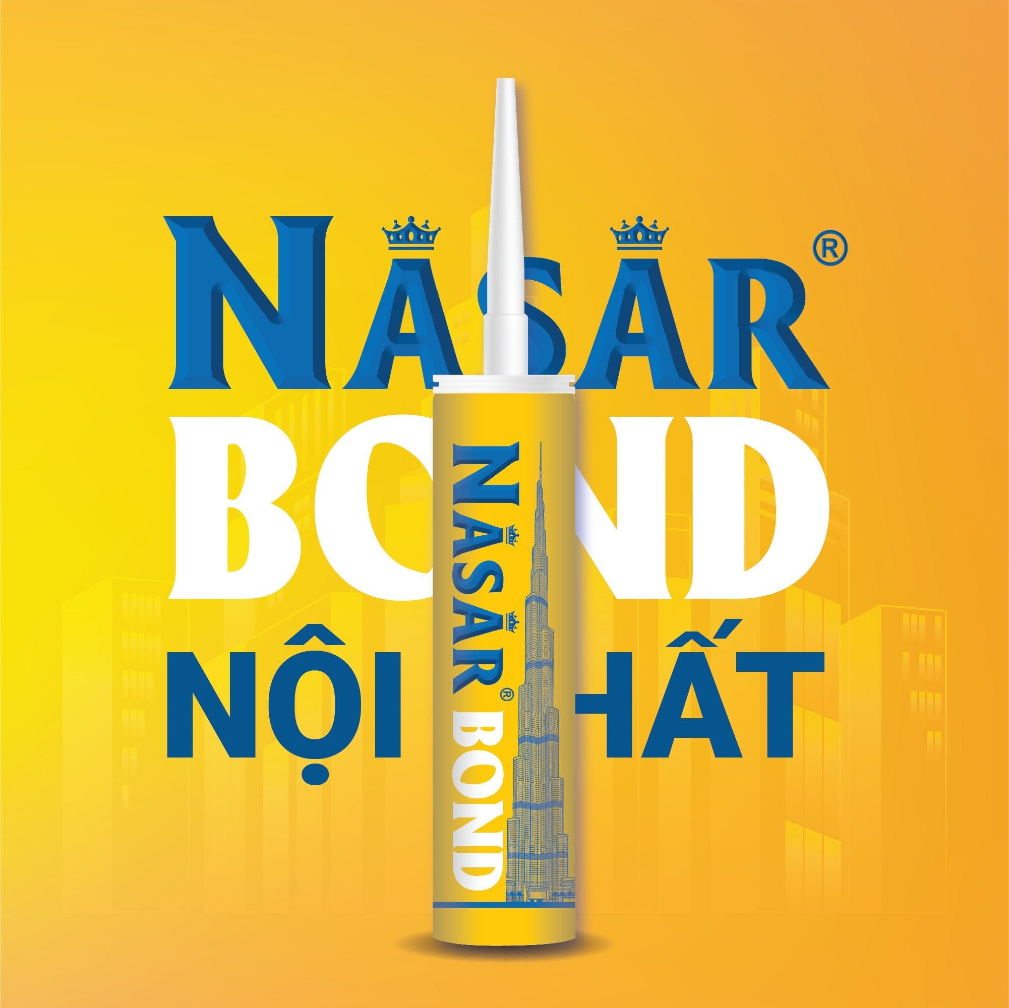 Nasar Bond B Keo Nội Thất 24 Chai Thùng - Daisan Mart