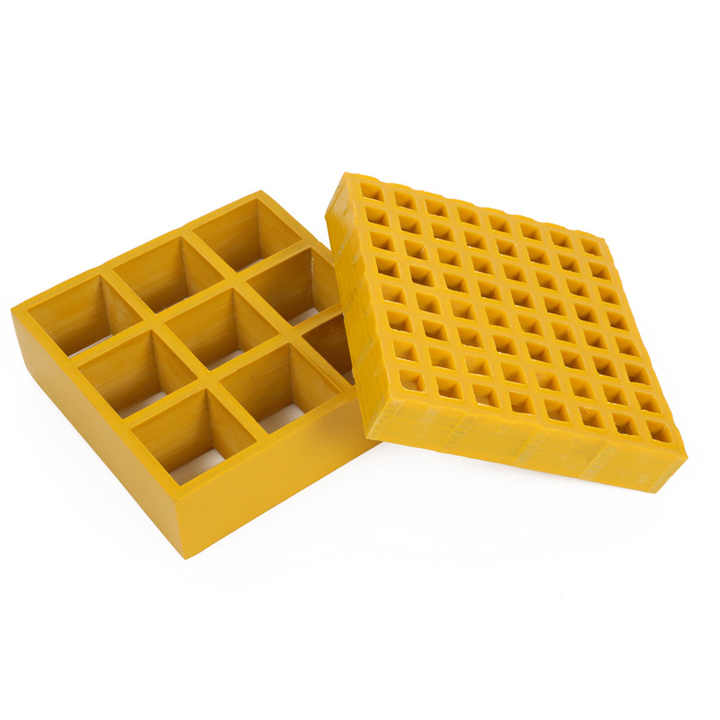 Nhà cung cấp bán chạy nhất 38*38*30 Nền cách nhiệt sợi thủy tinh bền FRP Grating làm đẹp cho xe - Daisan Mart