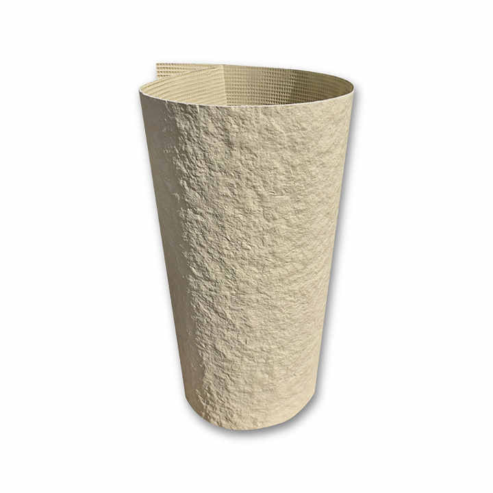 Tấm ốp tường mềm nội thất bằng đất sét biến tính 3D Tấm đá travertine nhân tạo dẻo có thể uốn cong Gạch hiện đại ngoài trời - Daisan Mart