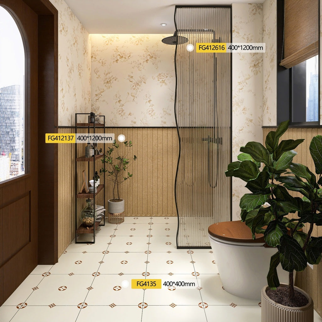 Gạch Bông KT 400x400mm mã F4135 - Daisan Mart