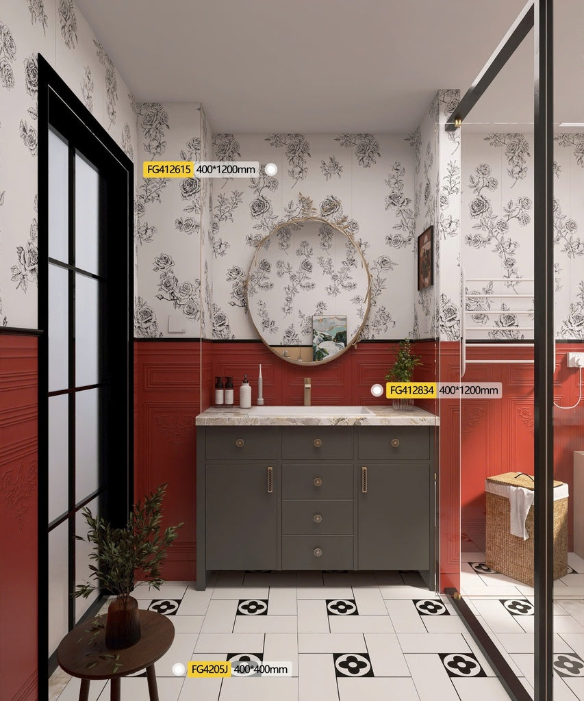 Gạch Bông KT 400x400mm mã FG4205J - Daisan Mart