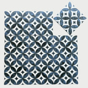 Gạch bông men KT 200x200mm DS2901 (BD vàng 1h/1m) - Daisan Mart