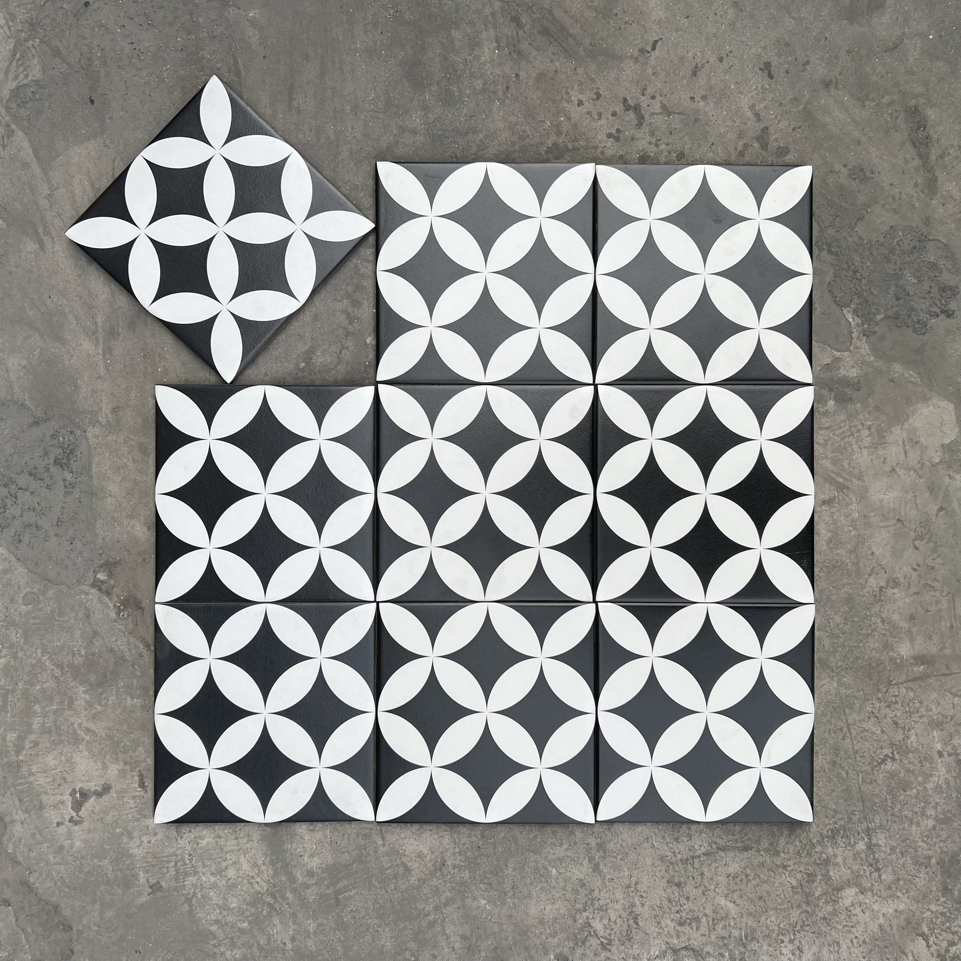 Gạch bông men KT 200x200mm (F2114) 1h/1m BDT - Daisan Mart