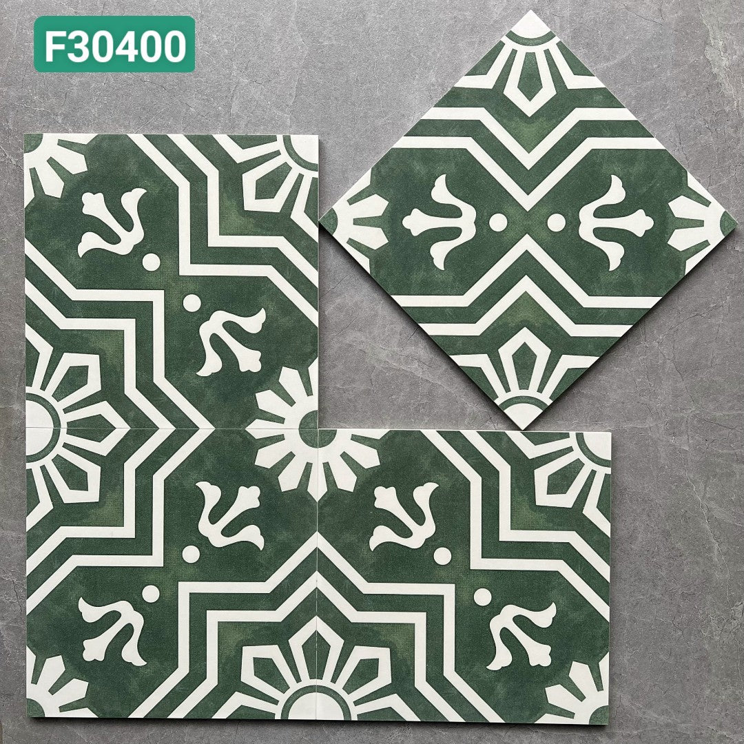 Gạch Bông Nhập Khẩu kt 300x300mm Men Matt Mã DSF30400 - Daisan Mart