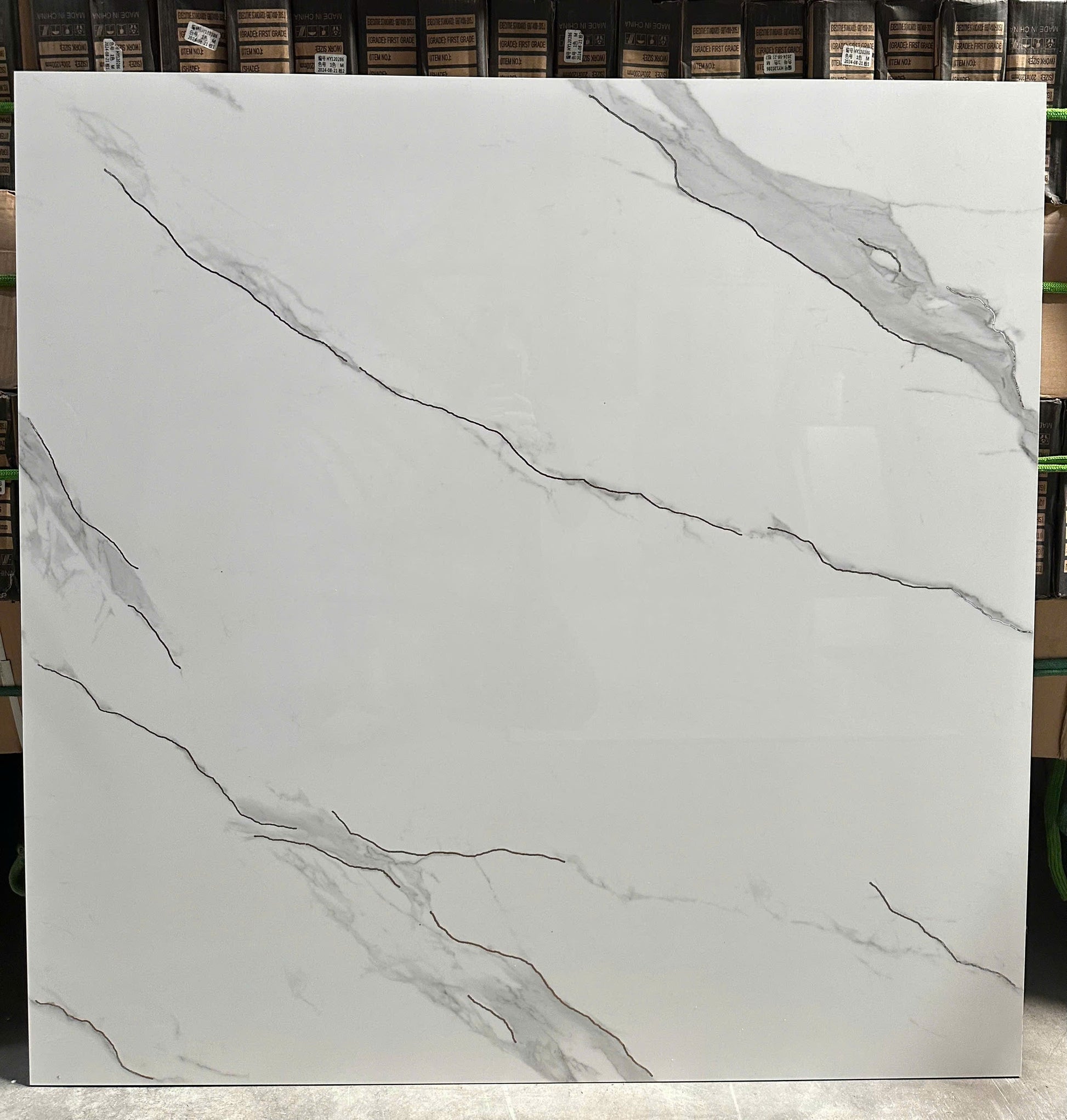 Gạch lát nền 1000x1000 ánh kim bóng K1081 - Daisan Mart