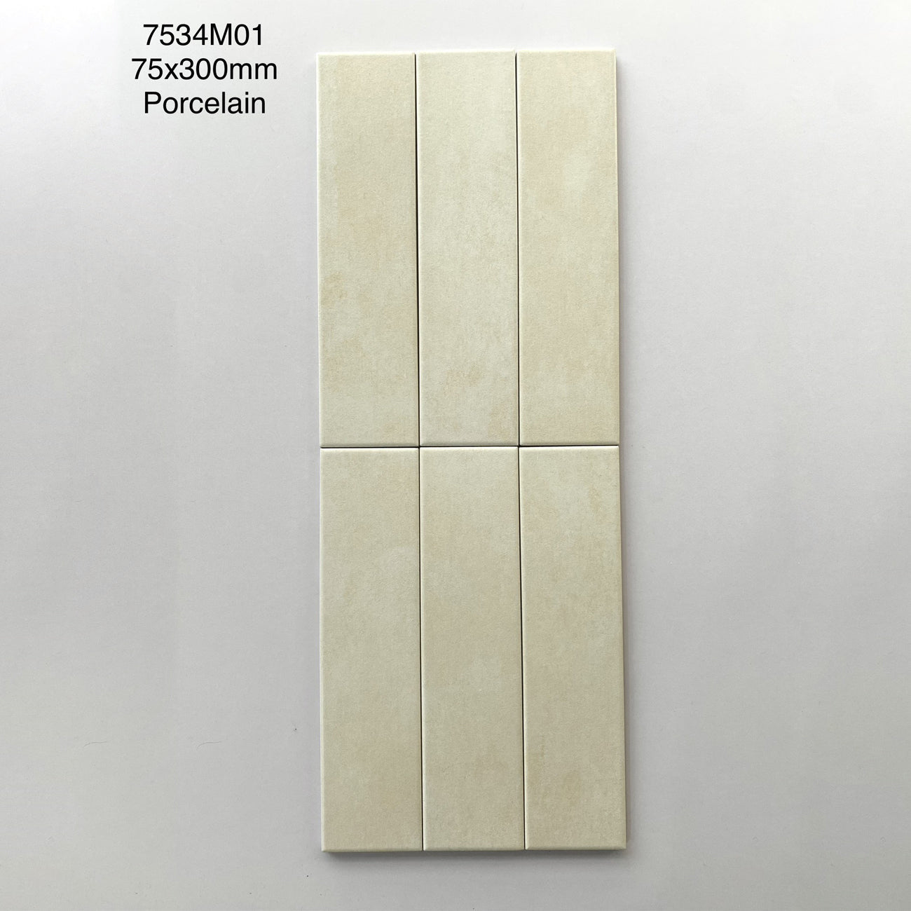 Gạch thẻ porcelain 75x300mm mã MD7534M01 - Daisan Mart