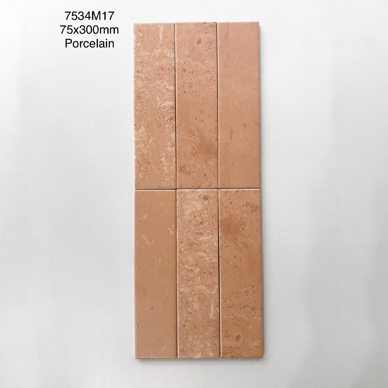 Gạch thẻ porcelain 75x300mm mã MD7534M17 (1h/1m/44v/19.5kg) - Daisan Mart