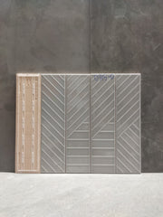 Gạch thẻ Việt Nam, Xám bóng hoạ tiết, KT 75x300 mm, 0315-0, Loại 1 (1 hộp/ 50 viên/ 1.125m2) - Daisan Mart