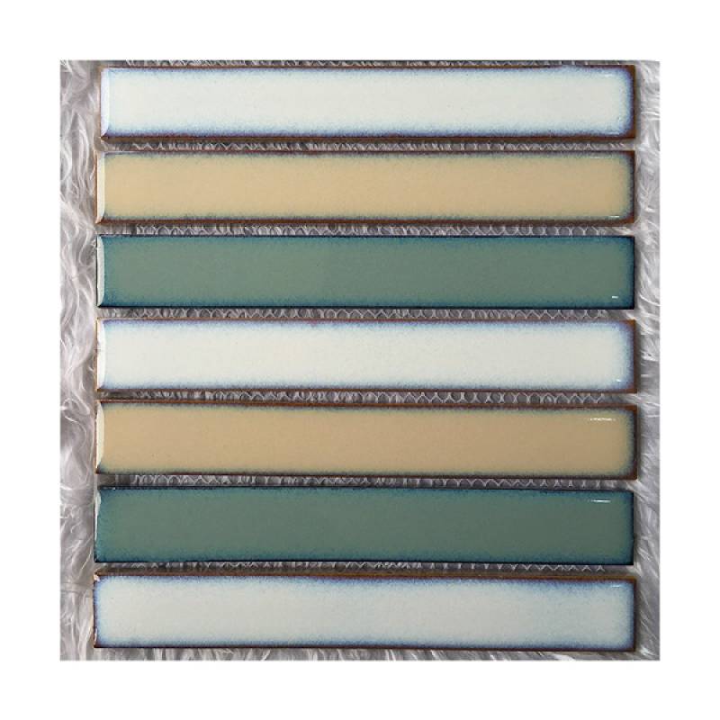 Gạch mosaic gốm trang trí 295x295mm YD-Y0603 trộn màu - Daisan Mart