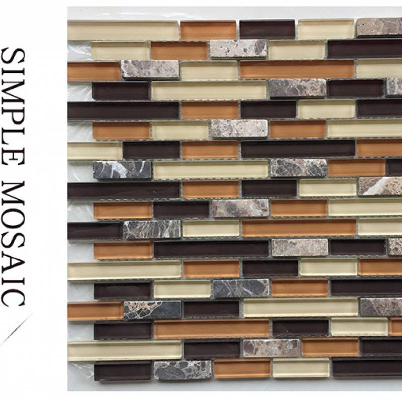 Gạch Mosaic trang trí hỗn hợp 300 x 300mm - Daisan Mart