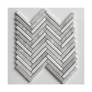 Gạch mosaic xương cá 285x280mm 16NS319 màu trắng - Daisan Mart