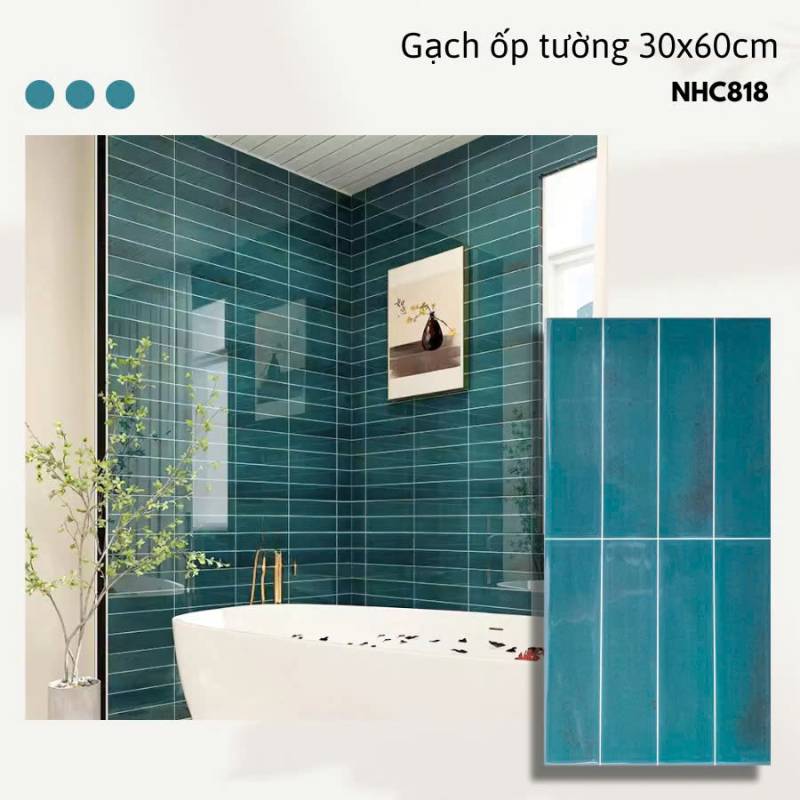 Gạch ốp tường KT 300x600mm NHC818 - Daisan Mart