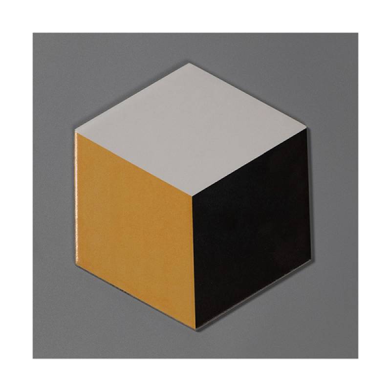 Gạch thẻ hình lục giác 3D ốp tường trang trí 115*200*230mm A022 - Daisan Mart