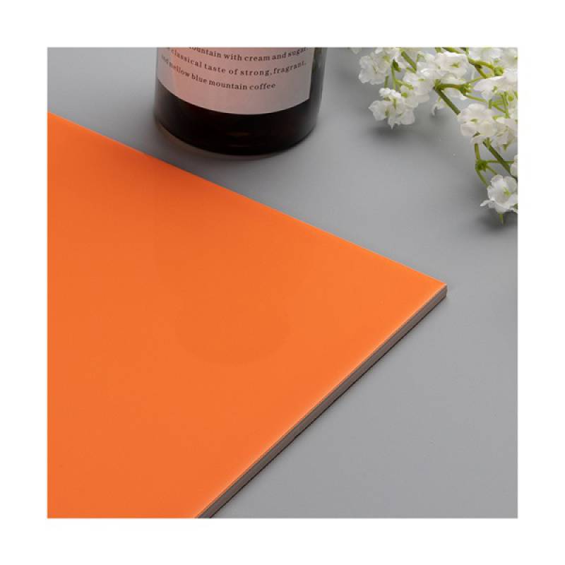 Gạch thẻ trang trí phòng tắm và nhà bếp 200x200mm 2015 màu cam - Daisan Mart