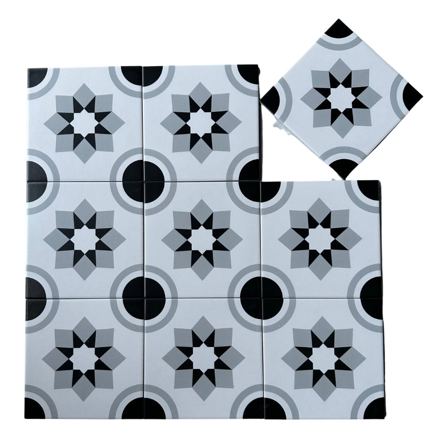 Gạch Bông 200x200 Men Matt DC158 - Daisan Mart