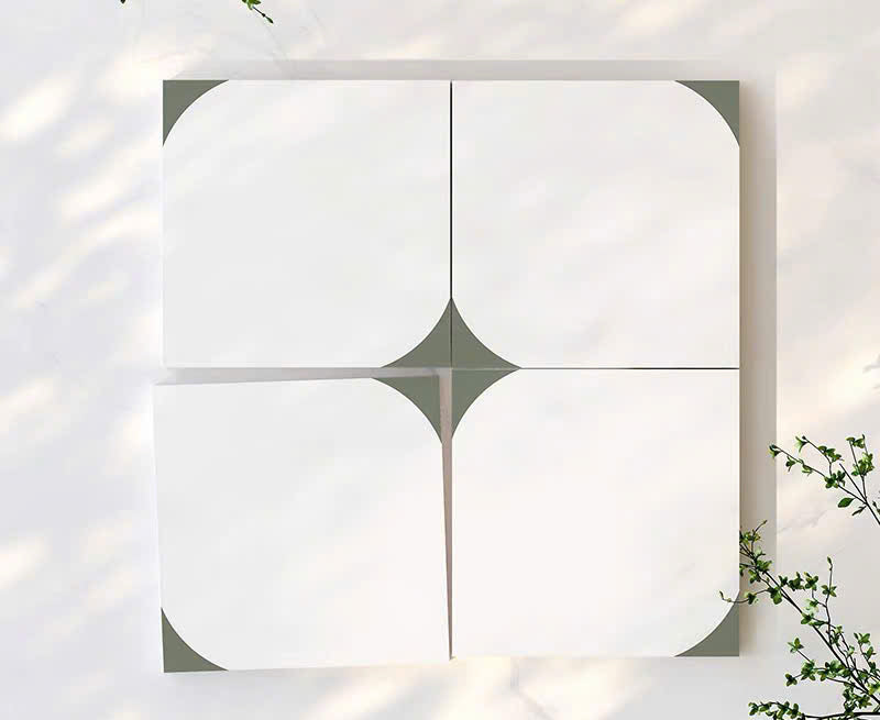 Gạch bông 400x400mm mã WH14119 - Daisan Mart