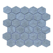 Gạch Mosaic Lục Giác Vân Đá Xám P59M23 - Daisan Mart