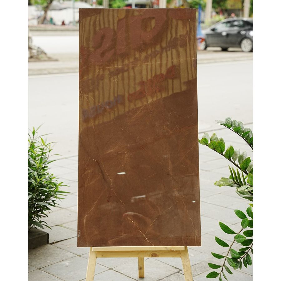 Gạch Ấn Độ KT 600x1200mm Harmoney Brown - Daisan Mart