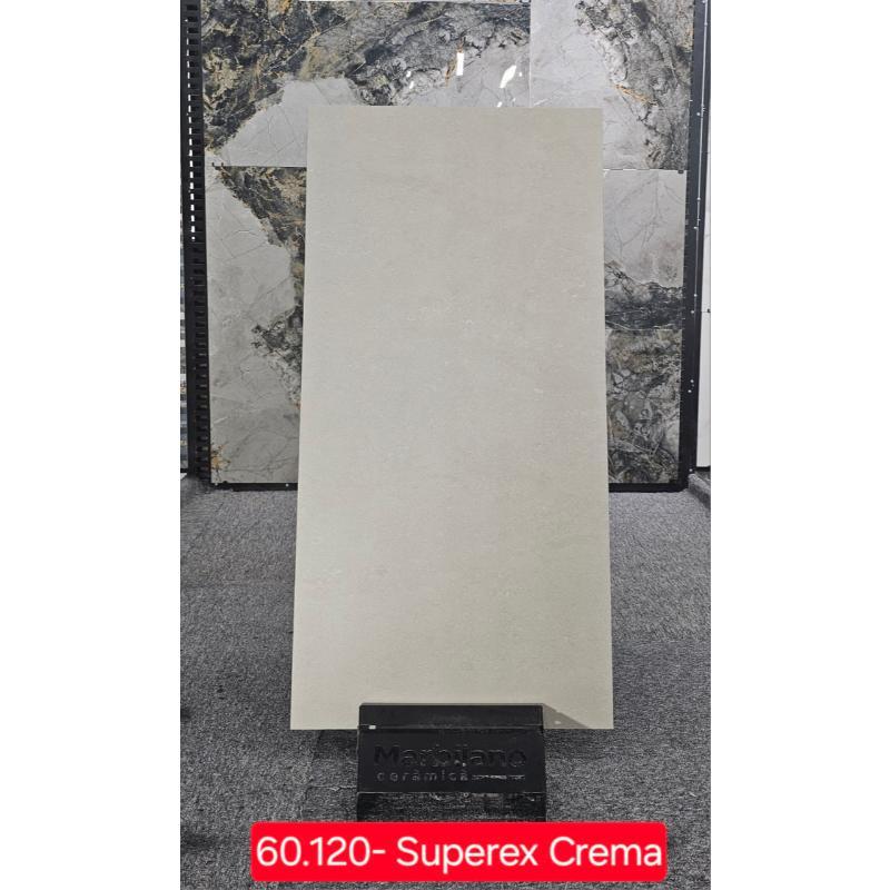 Gạch Ấn Độ KT 600x1200mm Superex Crema - Daisan Mart