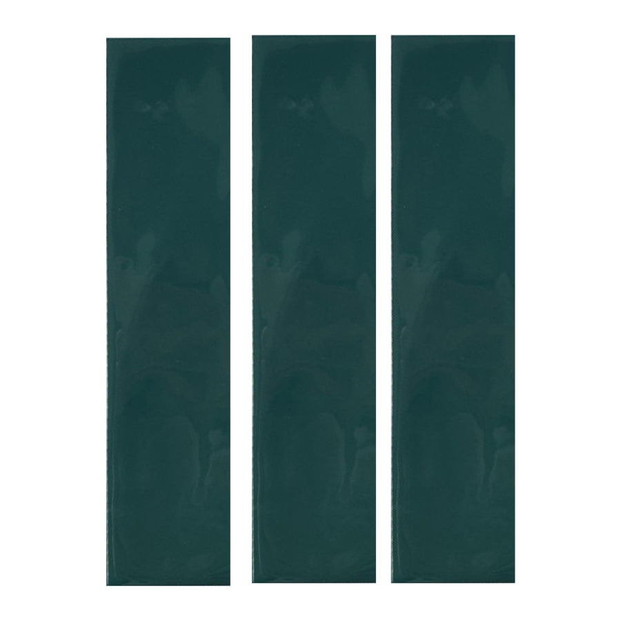 Gạch thẻ gợn sóng xanh lá 68x280mm M6812H - Daisan Mart