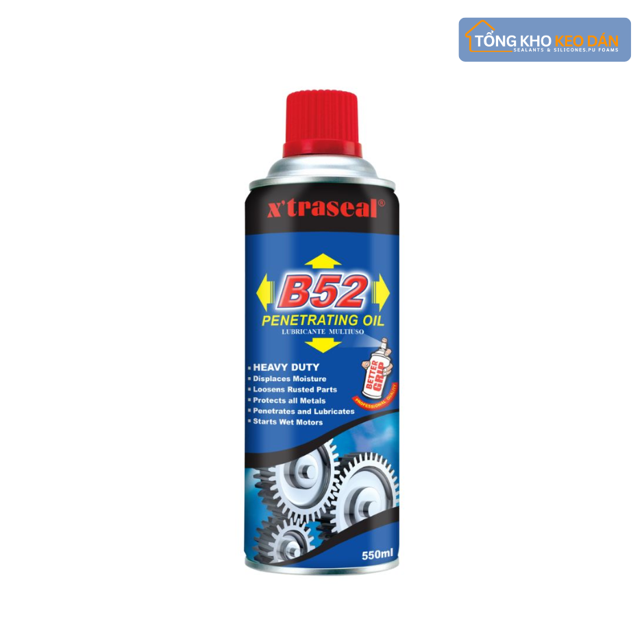 Xtraseal B52 Anti-Rust and Lubricant Oil (R7 Penetrating Spray) 