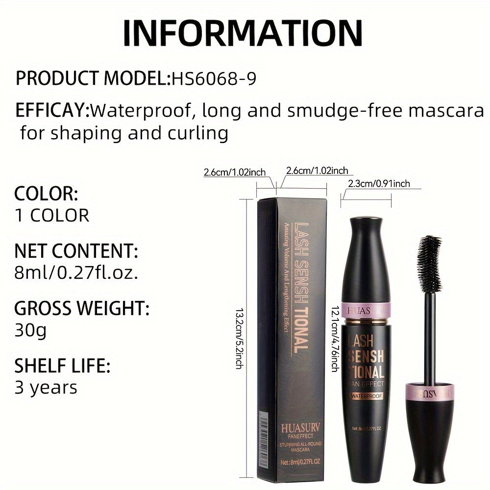 HUASURV STUNNING ALL-ROUND MASCARA THICK, SLENDER AND CURLED [mothers Day Gifts][BUY ONE GET ONE FREE]
