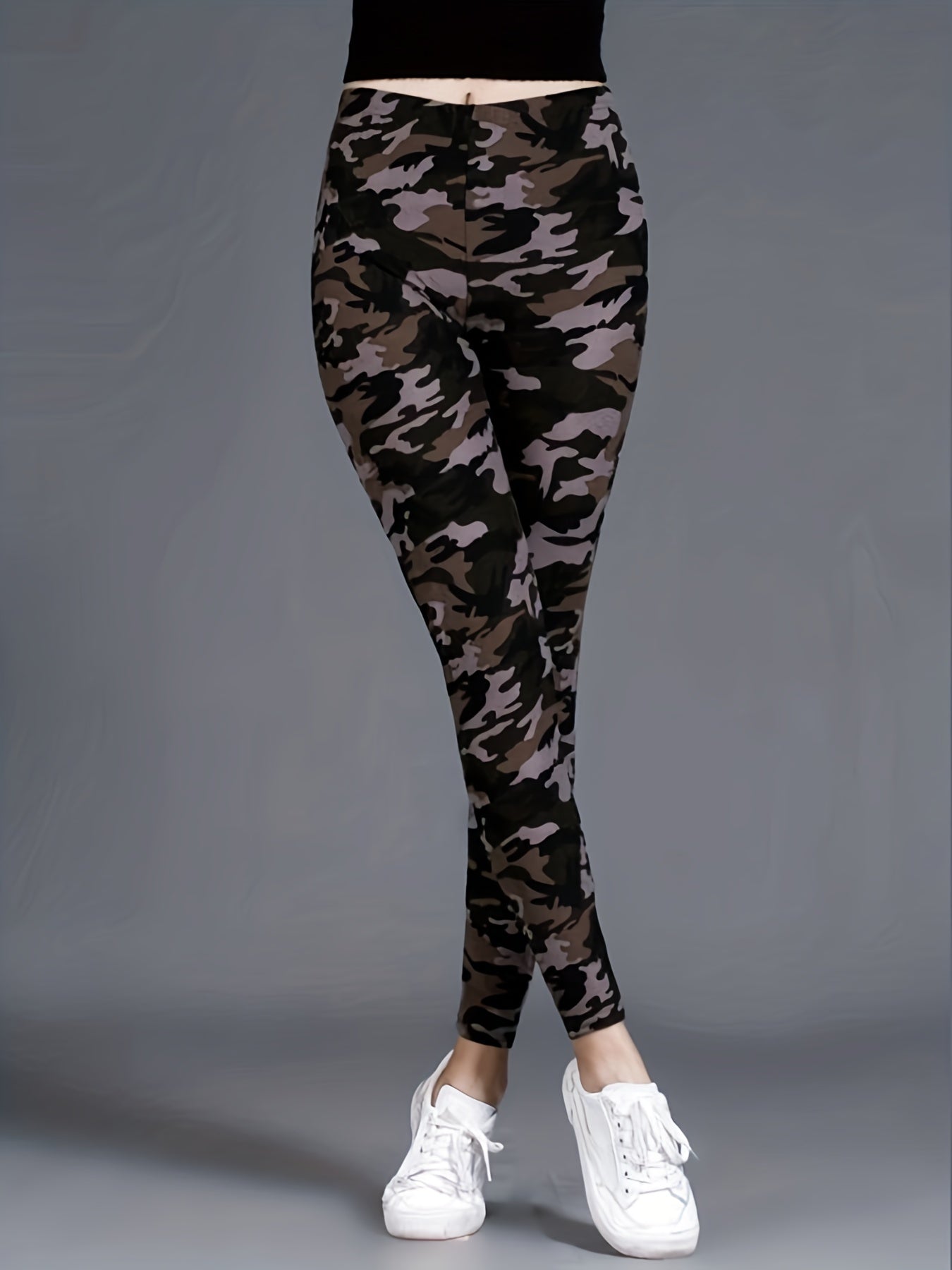 [Floral Leggings] High Waist Floral Printed Women's Leggings | Casual Sweatpants Pants - Daisan Mart