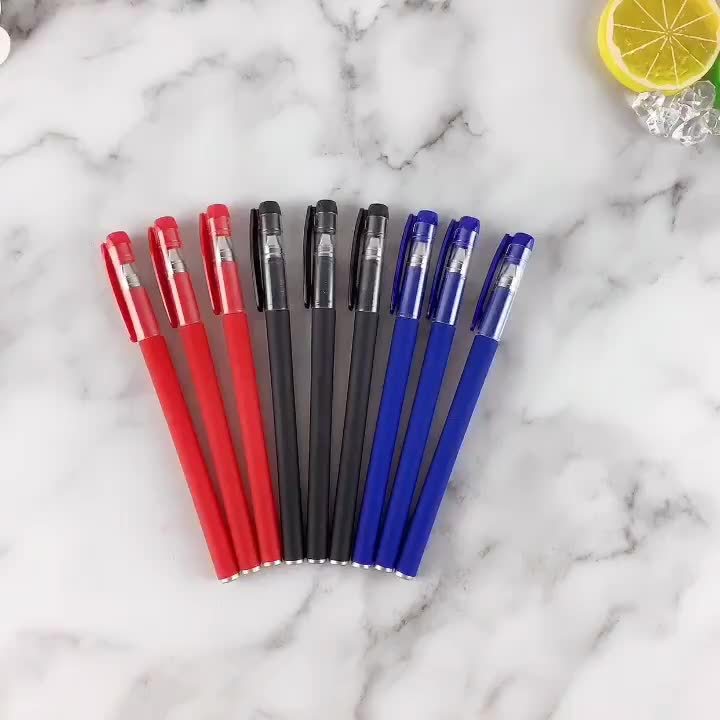 10支裝多功能凝膠筆 - 書寫流暢，適合學校和辦公室使用