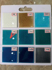 Cracked glaze ceramic mosaic tile 10031