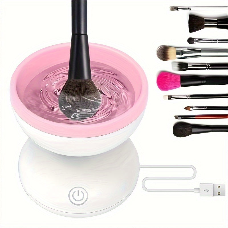USB Mini Multi-Function Automatic Makeup Brush Cleaner
