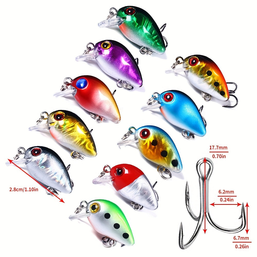 [56pcs Fishing Lures Kit] 56pcs Fishing Lures Kit | Crankbait Tackle Minnow Popper Pencil Swimbaits Hook Hard Baits Set for Pike Carp Bass Freshwater Saltwater | Christmas Gift for Man