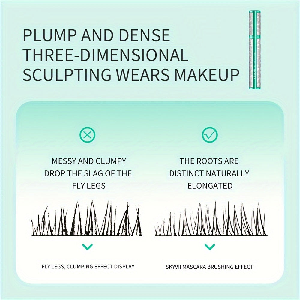 Mascara 4D Siêu Cong Dày - Chống Nước, Không Vón Cục