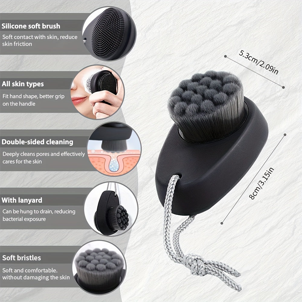 Silicone Rửa Mặt: Dịu Nhẹ & Massage Hai Mặt - Daisan Mart