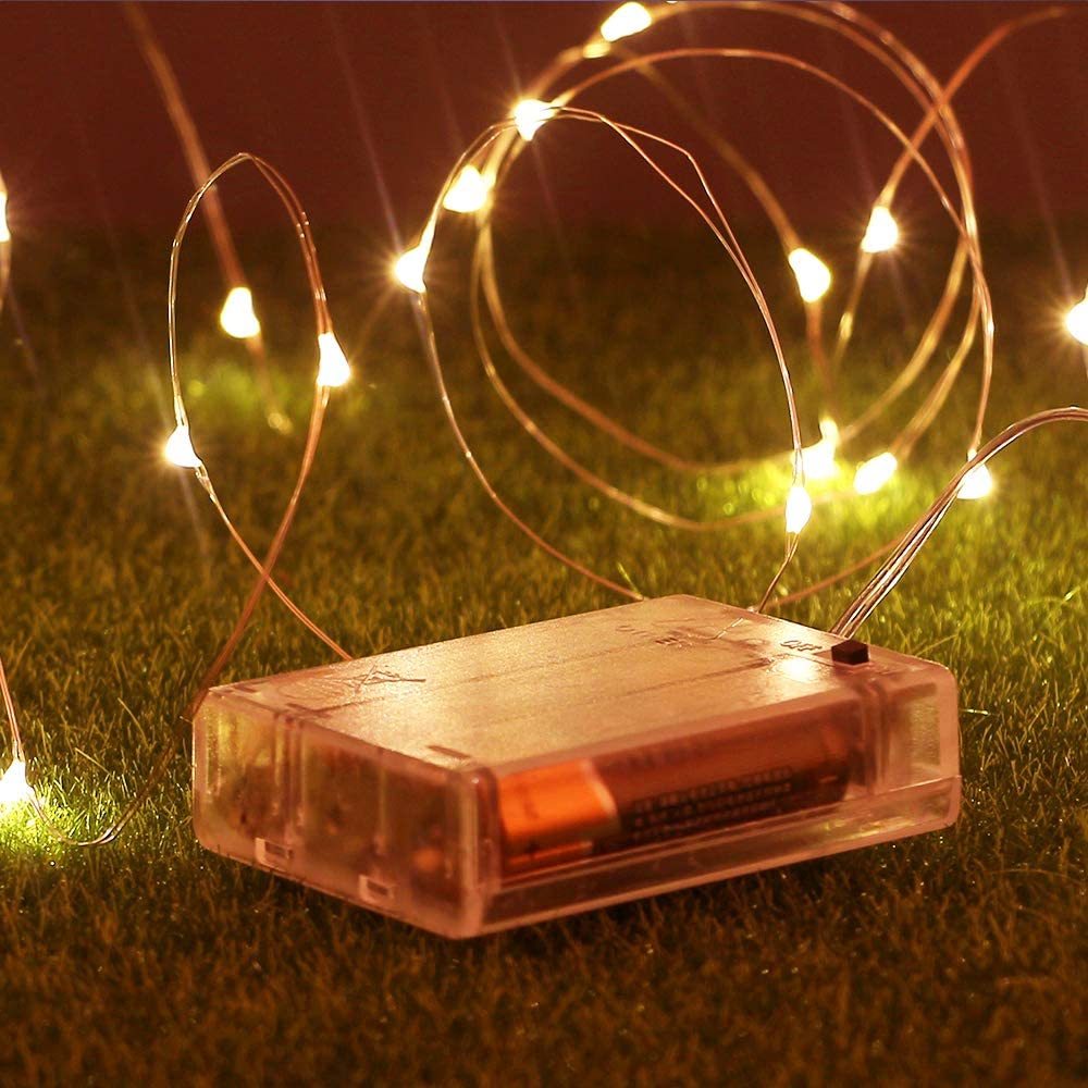 Copper LED String Lights for Christmas and Wedding Decoration
