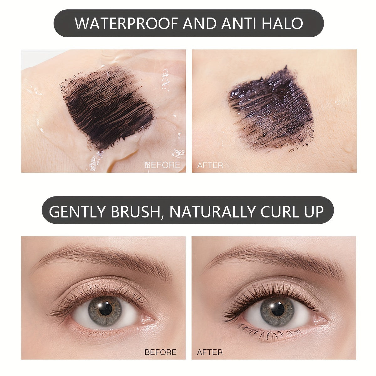 3D Super Thick, Naturally Curled, Waterproof Mascara