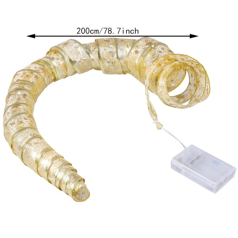 2m 20 Bulb Christmas Tree Decoration LED String Lights