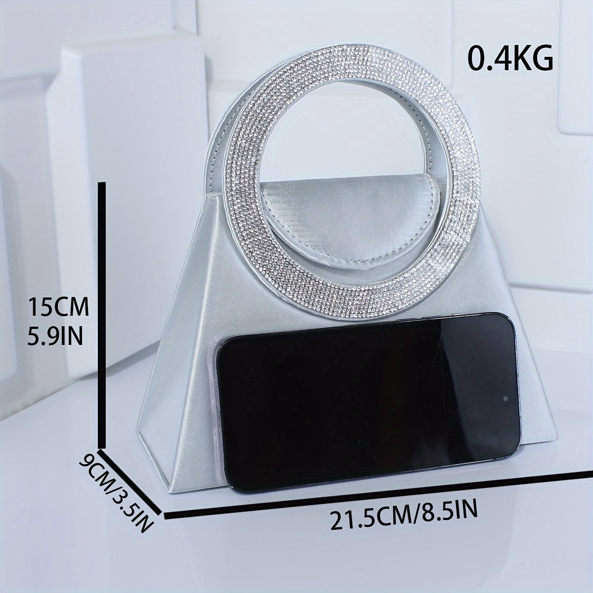 優雅高端水鑽晚會舞會單肩斜挎鏈條包，女士優雅手提包，女士派對包，女士優雅包，特殊場合錢包，正式活動手拿包，迷人斜挎包