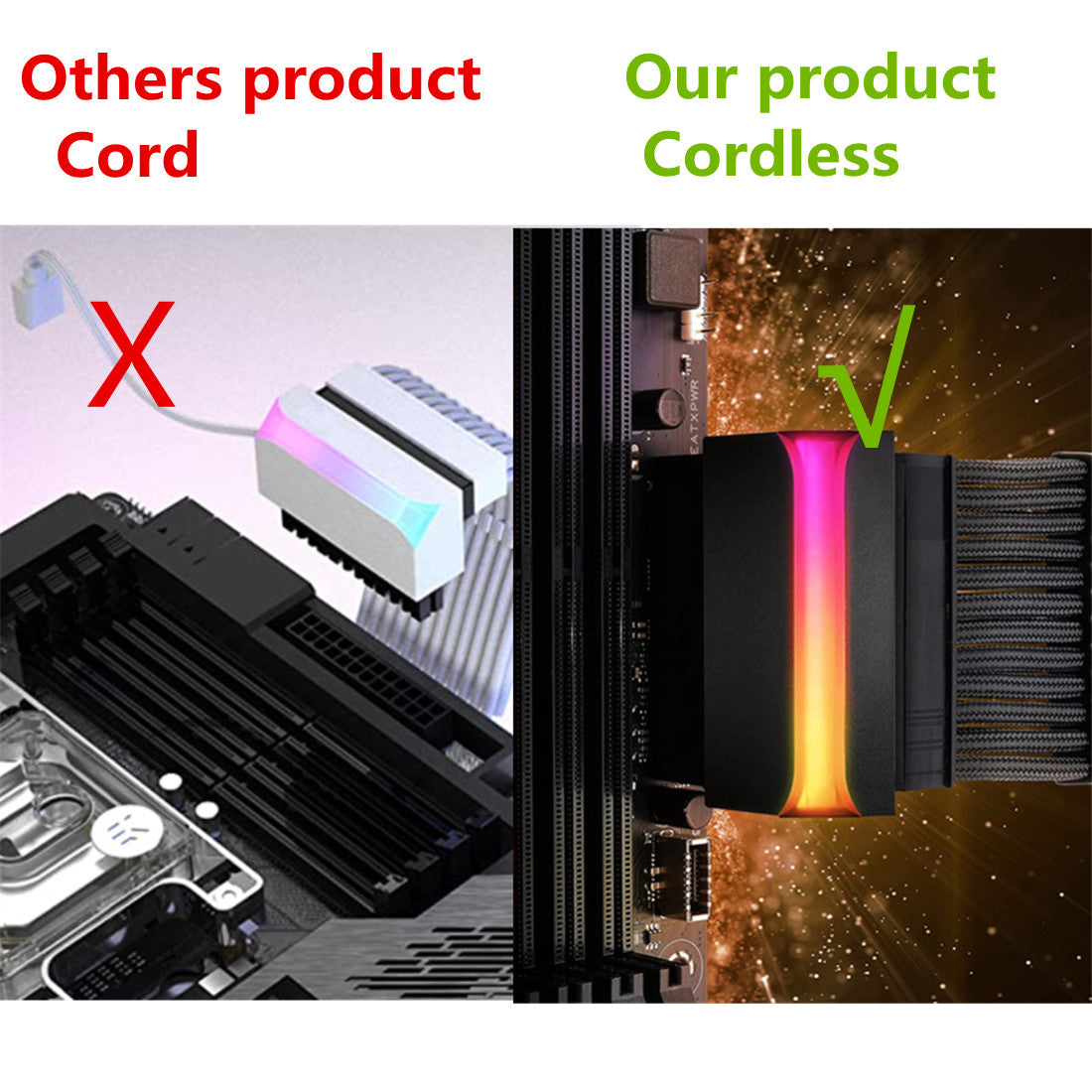 Upgrade Your PC's Power Supply with this ATX 24-pin 90 Degree Power Plug Adapter!