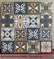 Gạch 6202 Giả Mix 60x60cm ceramix