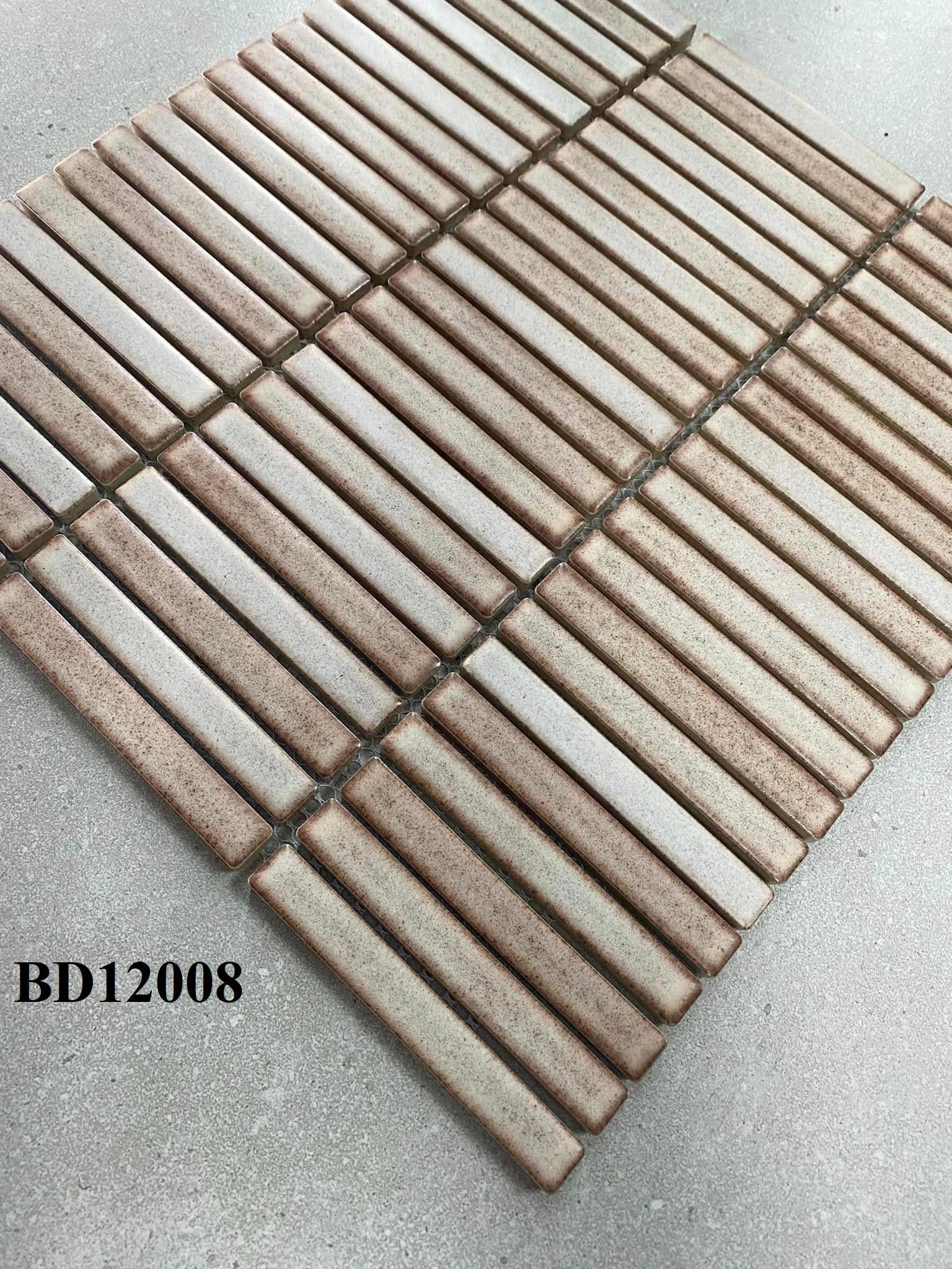 Gạch Mosaic que đũa mã BID12008 - Daisan Mart