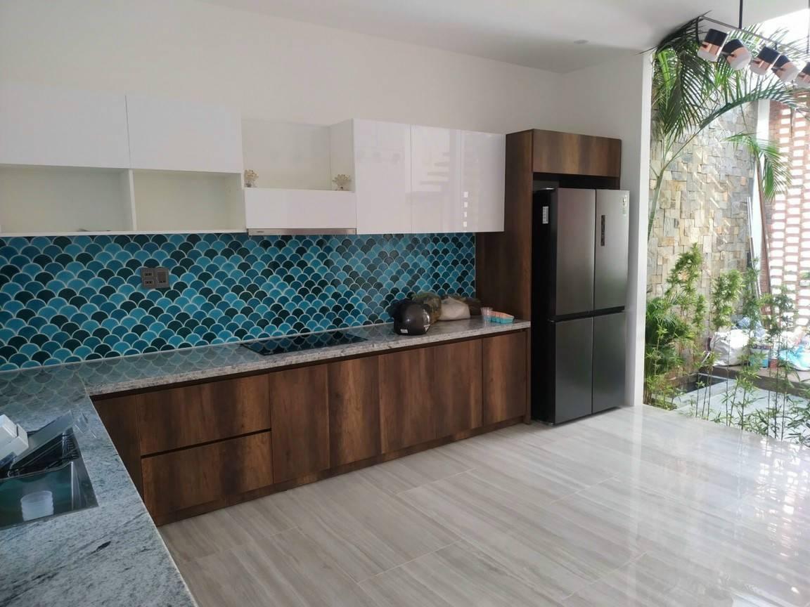 Gạch Mosaic vảy cá men rạn Mix111625 - Daisan Mart