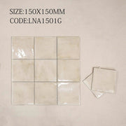 Gạch thẻ be men bóng LAN 1501G KT 150x150mm (1h/1m/44v/17.5kg) - Daisan Mart
