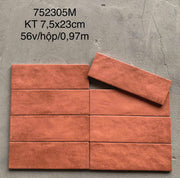 Gạch Thẻ Cao Cấp Lượn Mặt Men Matt Mã LAN752305M - Daisan Mart